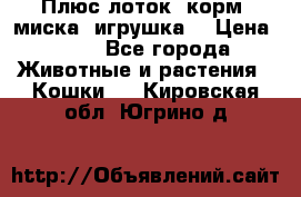Плюс лоток, корм, миска, игрушка. › Цена ­ 50 - Все города Животные и растения » Кошки   . Кировская обл.,Югрино д.